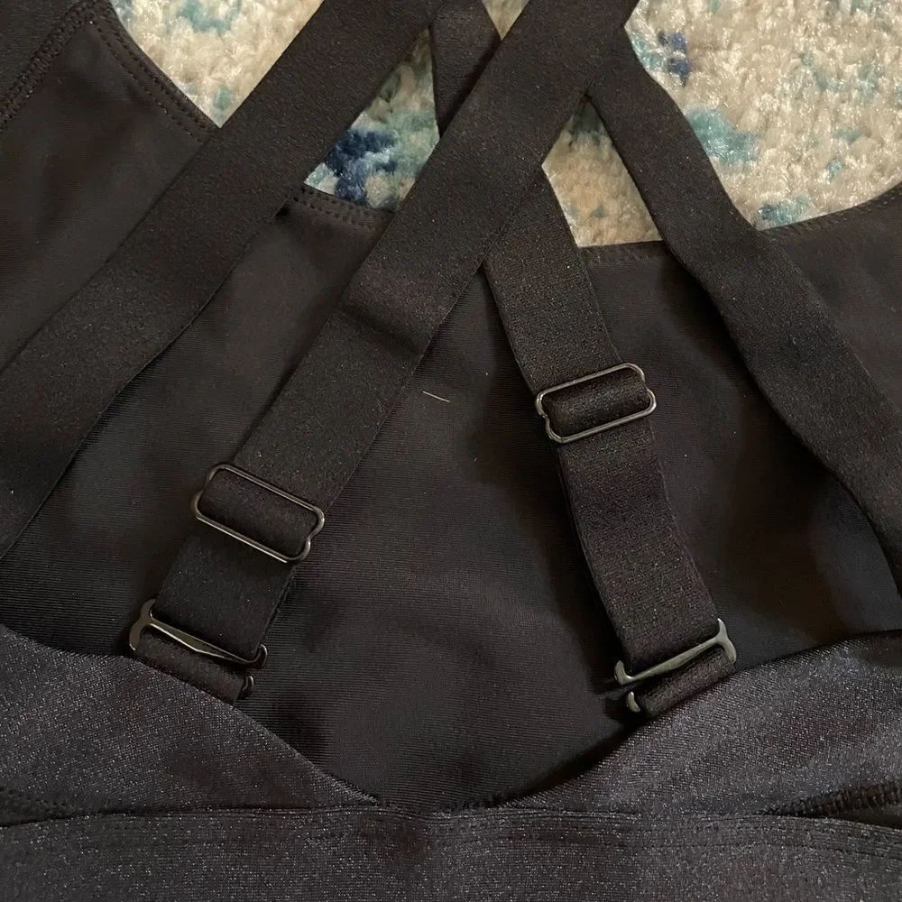 ALL ACCESS SPORTS BRA BLACK STRAPPY M - Picture 3 of 5